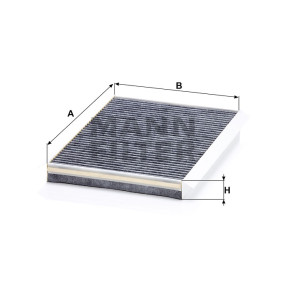 Фильтр салона MANN-FILTER CUK 3780